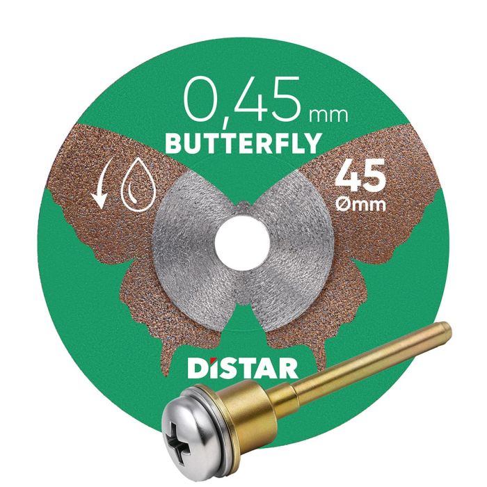 Круг алмазний вiдрiзний 1A1R 45x0,45x5,8H/3,2- 3,0F Butterfly