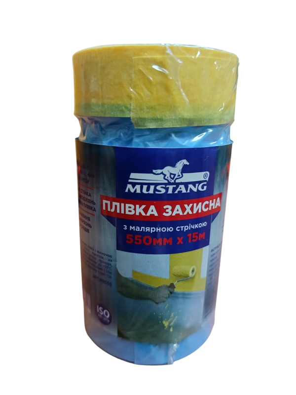 Плівка MASKING ROLLER MUSTANG 15м*550мм