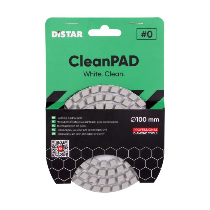 Круги алмазні полірувальні Круг 100x3x15 CleanPad #0