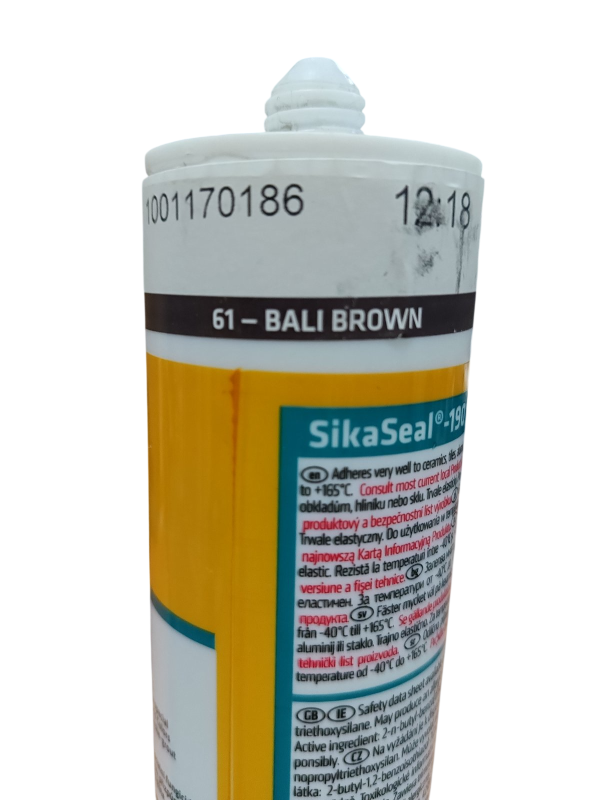 Герметик силіконовий НЕЙТРАЛЬНИЙ  SikaSeal-190 (Коричневий) bali brown 61