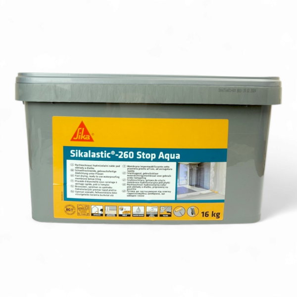 Гідроізоляційне покриття рідке Sikalastic 260 Stop Aqua 16 кг (705313)