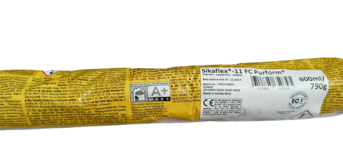 Клей-герметик Sikaflex-11FC 600 мл Чорний (13934844)