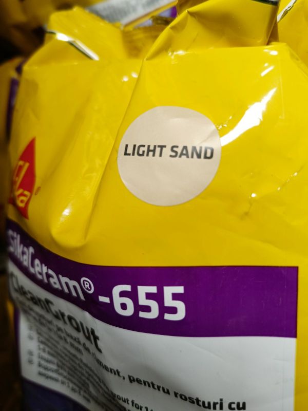 Затирка цементна Sikaceram-655 2 kg   (Пісок) LIGHT SAND