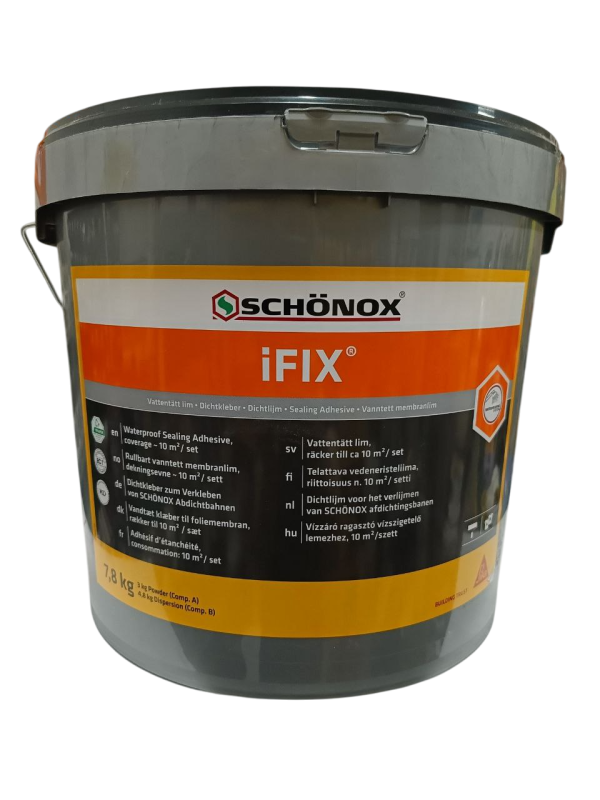 Двухкомпонентный водостойкий клей клей SCHÖNOX iFIX 7.8кг