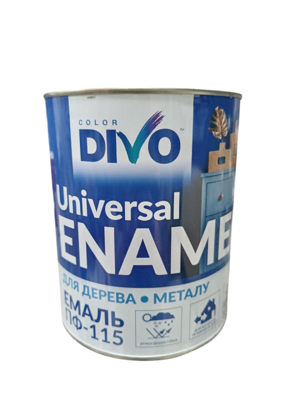 Емаль ПФ 115 DIVO 2.8кг Біла