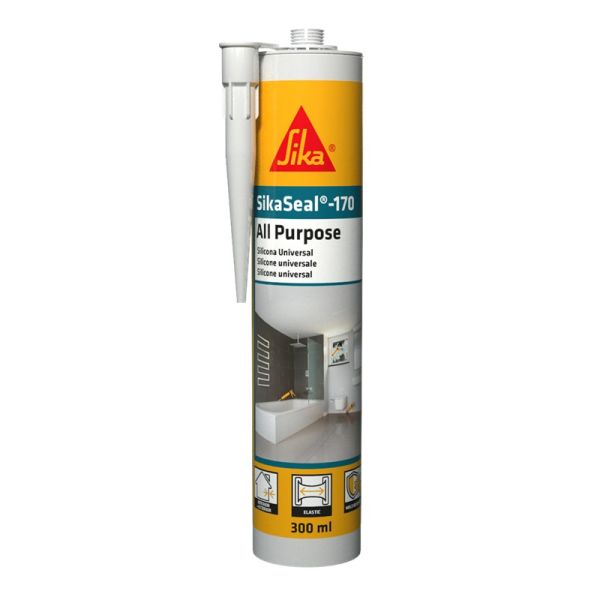 Силіконовий герметик прозорий Sikaseal-170 All Purpose