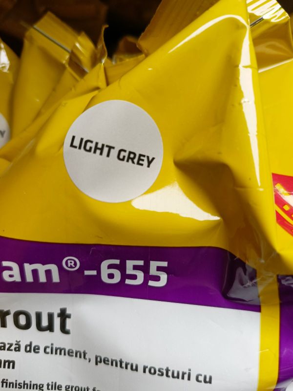 Затирка цементна Sikaceram-655 2 kg  (Світло-сіра) LIGHT GREY