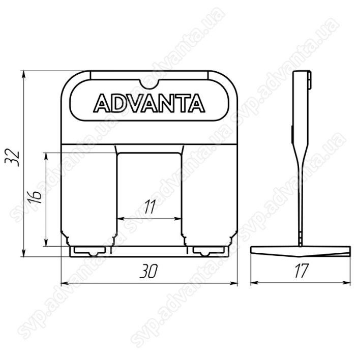 ОСНОВА СВП 0.5 ММ ADVANTA 500 ШТ