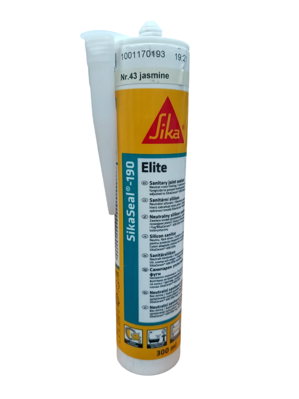 Герметик силіконовий НЕЙТРАЛЬНИЙ  SikaSeal-190 (Жасмин)